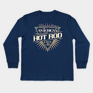 Legendary Custom Hot Rod Kids Long Sleeve T-Shirt